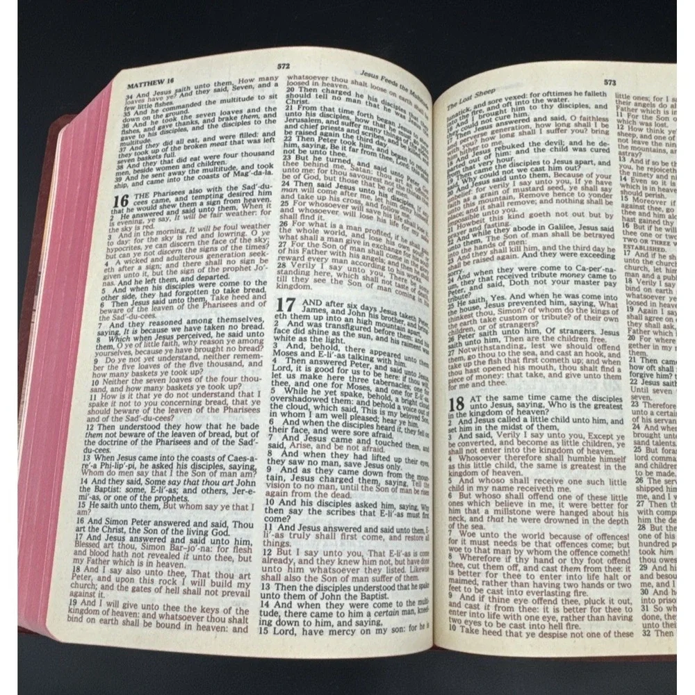 Thomas Nelson KJV Bible 1984 Red Letter Regency Dictionary Concordance 162MBG